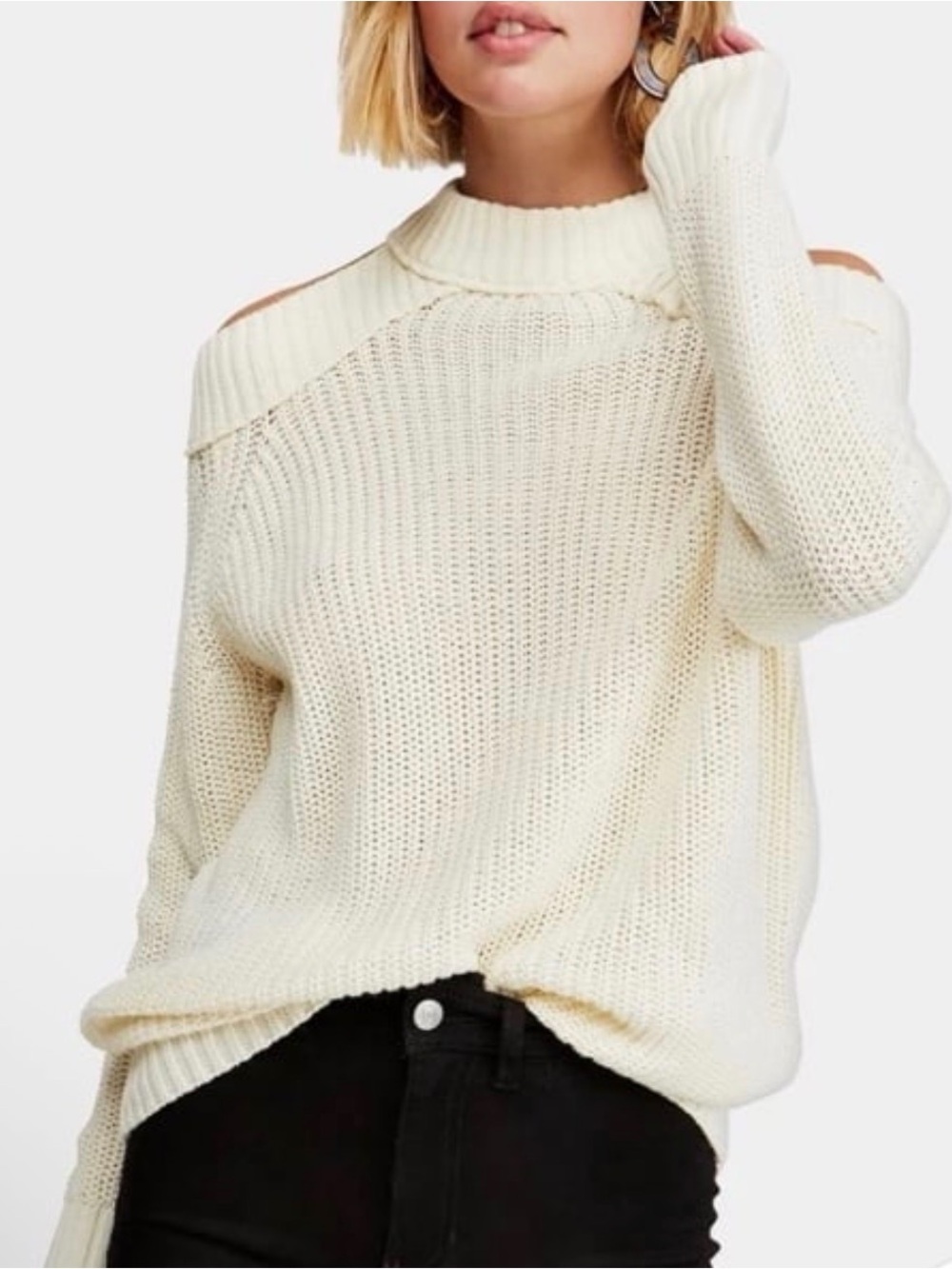 Free People Half Moon Bay Sweater NWT